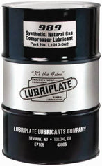 Lubriplate - 55 Gal Drum, ISO 150, SAE 40, Air Compressor Oil - 7°F to 373°, 138 Viscosity (cSt) at 40°C, 24 Viscosity (cSt) at 100°C - Makers Industrial Supply