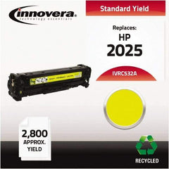 innovera - Yellow Toner Cartridge - Use with HP Color LaserJet CP2025 - Makers Industrial Supply