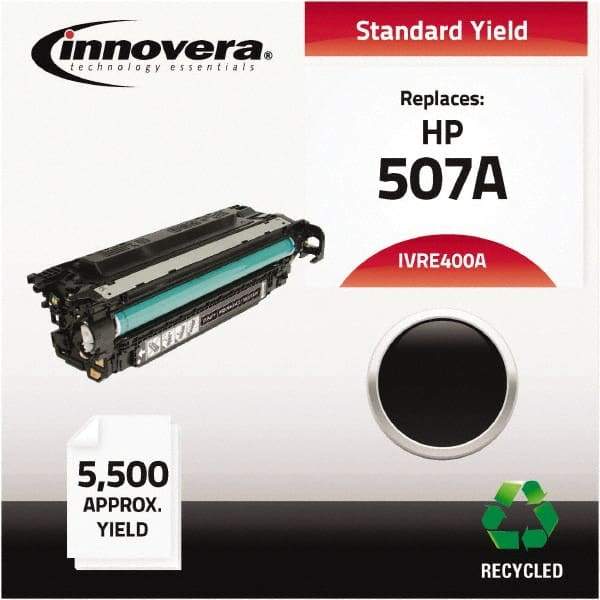 innovera - Black Toner Cartridge - Use with HP Color LaserJet M551n, M551dn, M551xh, Color LaserJet Enterprise 500 MFP M570dn, M575dn, M575f - Makers Industrial Supply