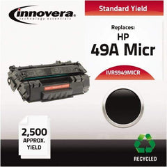 innovera - Black MICR Toner - Use with HP LaserJet 1160, 1320 - Makers Industrial Supply