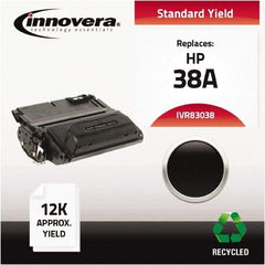 innovera - Black Toner Cartridge - Use with HP LaserJet 4200 - Makers Industrial Supply