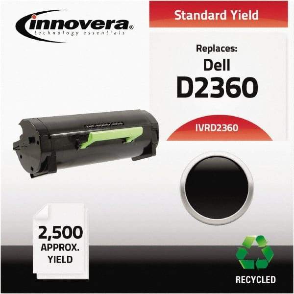 innovera - Black Toner Cartridge - Use with Dell B2360D, B2360DN, B3460DN, B3465DN, B3465DNF - Makers Industrial Supply