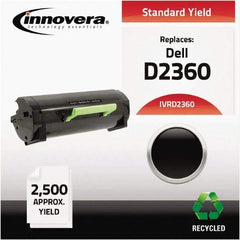 innovera - Black Toner Cartridge - Use with Dell B2360D, B2360DN, B3460DN, B3465DN, B3465DNF - Makers Industrial Supply