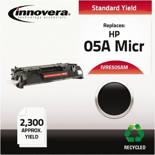 innovera - Black MICR Toner - Use with HP LaserJet 2035, 2055 - Makers Industrial Supply