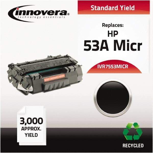 innovera - Black MICR Toner - Use with HP LaserJet P2015 - Makers Industrial Supply