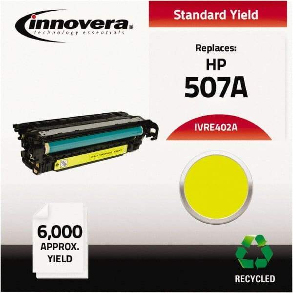 innovera - Yellow Toner Cartridge - Use with HP Color LaserJet M551n, M551dn, M551xh - Makers Industrial Supply