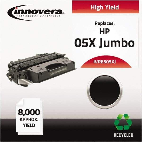 innovera - Black Toner Cartridge - Use with HP LaserJet P2055, P2055D, P2055DN, P2055X - Makers Industrial Supply