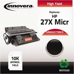 innovera - Black Toner Cartridge - Use with HP LaserJet 4000, 4050 - Makers Industrial Supply