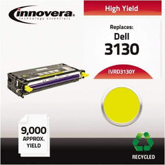 innovera - Yellow Toner Cartridge - Use with Dell 3130cn - Makers Industrial Supply