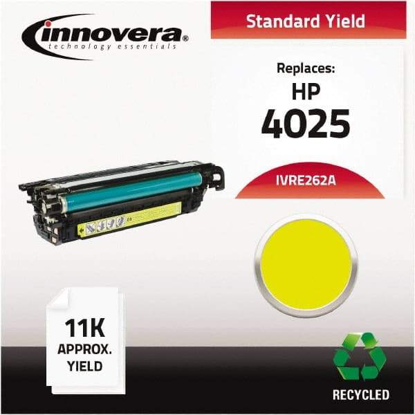 innovera - Yellow Toner Cartridge - Use with HP Color LaserJet Enterprise CP4025DN, CP4025N, CP4520, CP4525, CP4525DN, CP4525N, CP4525XH - Makers Industrial Supply