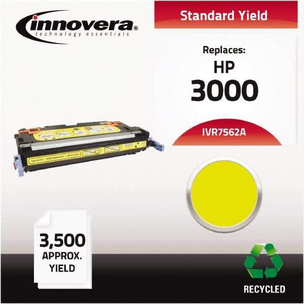 innovera - Yellow Toner Cartridge - Use with HP Color LaserJet 3000N, 3000DN, 3000 DTN, 2700, 2700N - Makers Industrial Supply