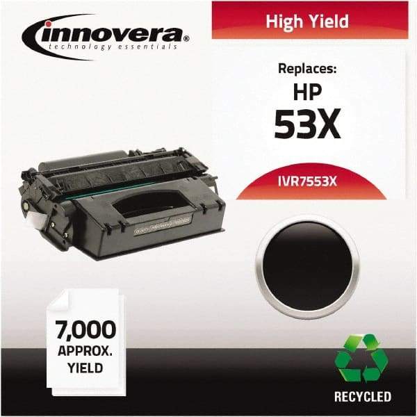 innovera - Black Toner Cartridge - Use with HP LaserJet P2015 - Makers Industrial Supply