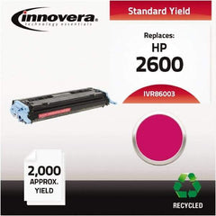 innovera - Magenta Toner Cartridge - Use with HP Color LaserJet 1600, 2600, CM1015 MFP, CM1017 MFP - Makers Industrial Supply