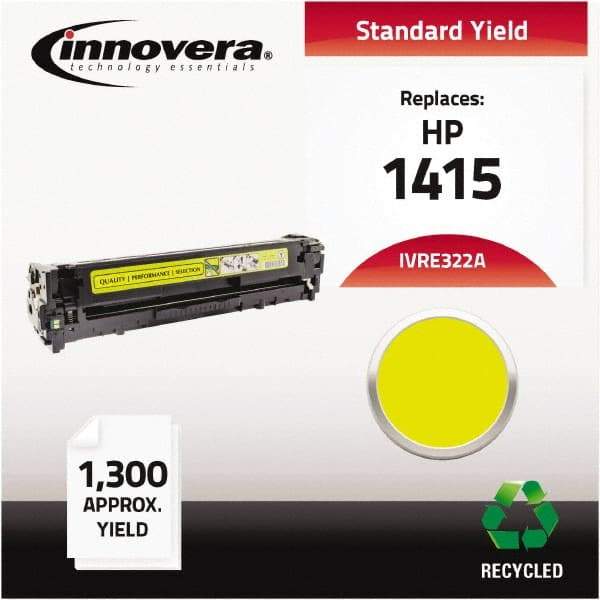 innovera - Yellow Toner Cartridge - Use with HP LaserJet Pro CM1415, CP1525nw - Makers Industrial Supply