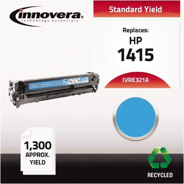 innovera - Cyan Toner Cartridge - Use with HP LaserJet Pro CM1415, CP1525nw - Makers Industrial Supply