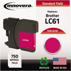 innovera - Magenta Inkjet Printer Cartridge - Use with Brother DCP-165C, 385C, 585CW, MFC-290C, 490CW, 5490CW, 6490CW, 790CW, 990CW - Makers Industrial Supply