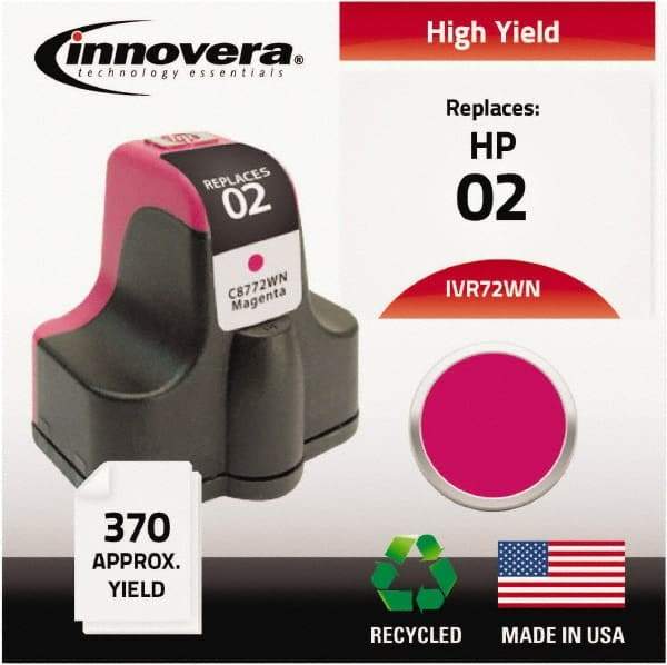 innovera - Magenta Inkjet Printer Cartridge - Use with HP Photosmart C5180, C6180, C7180, D6160, D7145, D7155, D7160, D7345, D7355, D7360, 3110, 3210, 3310, 8250 - Makers Industrial Supply