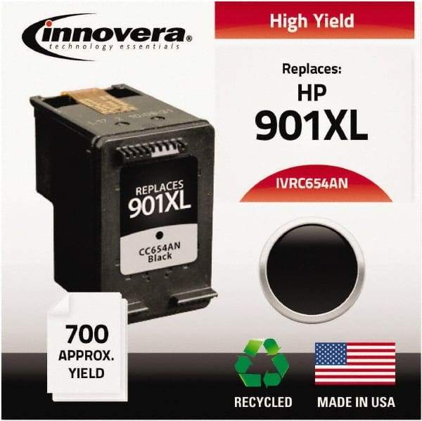 innovera - Black Inkjet Printer Cartridge - Use with HP Officejet J4500, J4600 - Makers Industrial Supply