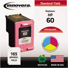 innovera - Inkjet Printer Cartridge - Use with HP Deskjet D2530, D2545, D2560, D5560, F4200, F4440, F4480, Photosmart C4640, C4650, C4680, C4795 - Makers Industrial Supply