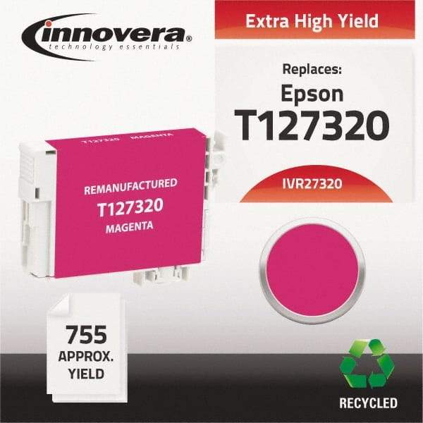 innovera - Magenta Inkjet Printer Cartridge - Use with Epson Stylus NX330, NX430, Workforce 60, 435, 520, 545, 630, 633, 635, 645, 840, 845, 7010, 7510 - Makers Industrial Supply