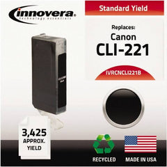 innovera - Black Inkjet Printer Cartridge - Use with Canon PIXMA iP3600, iP4600, iP4700, MP560, MP620, MP640, MP980, MP990, MX860, MX870 - Makers Industrial Supply