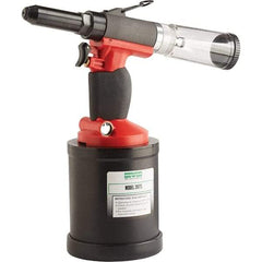 Marson - 1/4" Capacity, Air Riveter - 1-1/8" Long Stroke, 1/4 NPT Inlet - Makers Industrial Supply