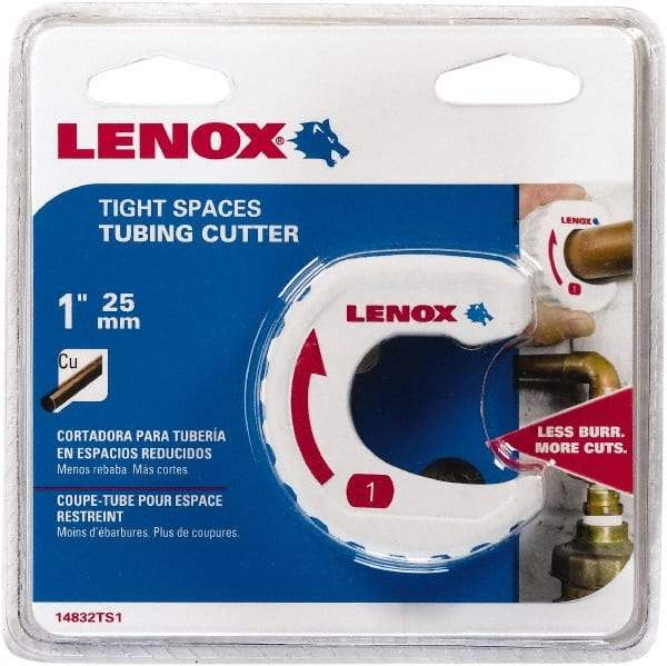 Lenox - 1" Pipe Capacity, Tube Cutter - Cuts Copper - Makers Industrial Supply