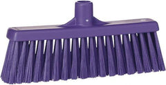 Vikan - 5-5/8" OAL Polyester Bristle Lobby Broom - 3" Bristle Length, 11" Wide - Makers Industrial Supply