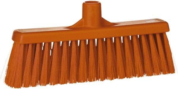 Vikan - 5-5/8" OAL Polyester Bristle Lobby Broom - 3" Bristle Length, 11" Wide - Makers Industrial Supply