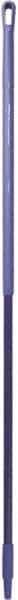 Vikan - 59 x 1-1/4" Fiberglass Squeegee Handle - European Threaded Connection, Purple - Makers Industrial Supply