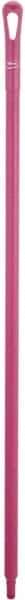 Vikan - 51 x 1-1/4" Polypropylene Squeegee Handle - European Threaded Connection, Pink - Makers Industrial Supply