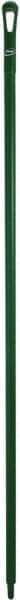 Vikan - 67 x 1-19/64" Polypropylene Squeegee Handle - European Threaded Connection, Green - Makers Industrial Supply