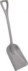 Remco - 14-1/2" High Square Plastic Shovel - 24-5/8" Long D-Grip Handle - Makers Industrial Supply