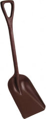 Remco - 14-1/2" High Square Plastic Shovel - 24-5/8" Long D-Grip Handle - Makers Industrial Supply