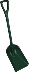 Remco - 14-1/2" High Square Plastic Shovel - 24-5/8" Long D-Grip Handle - Makers Industrial Supply