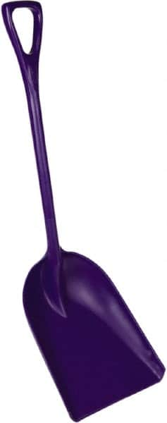 Remco - 17-1/8" High Square Plastic Shovel - 27" Long D-Grip Handle - Makers Industrial Supply