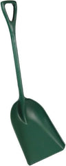 Remco - 17-1/8" High Square Plastic Shovel - 27" Long D-Grip Handle - Makers Industrial Supply