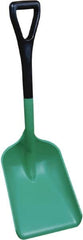 Remco - 13-3/4" High Square Plastic Shovel - 20-1/2" Long D-Grip Handle - Makers Industrial Supply