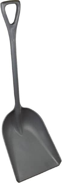 Remco - 17" High Square Plastic Shovel - 26-7/8" Long D-Grip Handle - Makers Industrial Supply