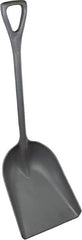 Remco - 17" High Square Plastic Shovel - 26-7/8" Long D-Grip Handle - Makers Industrial Supply