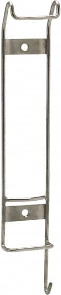 Vikan - 13 Lb Capacity, Stainless Steel Coated, Pail Bracket - 14.65" Long, 1.46" High, 2.56" Wide - Makers Industrial Supply