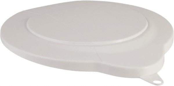 Vikan - 1.5 Gal Polypropylene Pail Lid - White, For Use with 5692 - Makers Industrial Supply