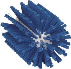 Vikan - 3" Diam Polyester Tube Brush - 6-1/4" OAL, 5-1/4" Head Length, Polypropylene Handle - Makers Industrial Supply