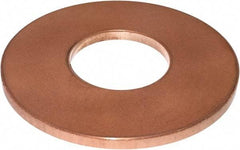 Bunting Bearing - 1-1/2" Inside x 2-1/2" Outside Diam, 1/8" Thick, Metal Dri-Plane Thrust Bearing - 40,000 Max Pressure x Velocity - Makers Industrial Supply