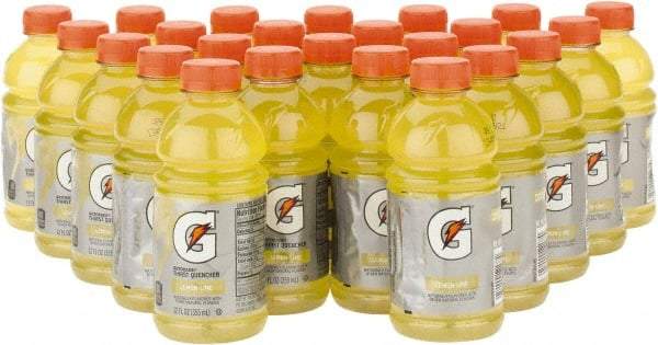 Gatorade - 12 oz Bottle Lemon-Lime Activity Drink - Ready-to-Drink - Makers Industrial Supply