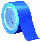 List 471 3" x 36 yds Vinyl Tape - Blue - Makers Industrial Supply