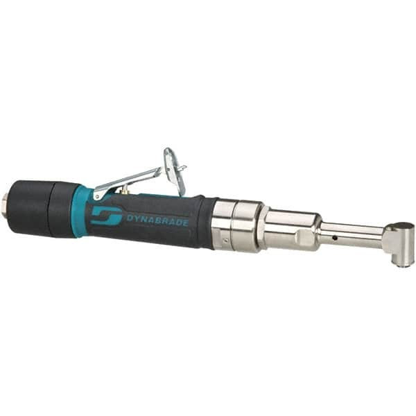 Dynabrade - 1/4" Keyless Chuck - Right Angle Handle, 3,200 RPM, 26 CFM, 0.4 hp, 90 psi - Makers Industrial Supply