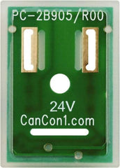 Canfield Connector - Solenoid Valve Interposed Lighted Wafer Indicator Light - Use with DIN Type Coil - Makers Industrial Supply