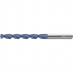 Walter-Titex - 3.2mm 140° Solid Carbide Jobber Drill - TiAlN Finish, Right Hand Cut, 65mm OAL - Makers Industrial Supply
