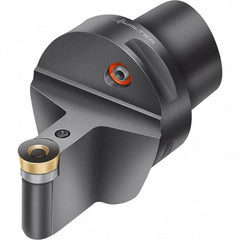 Walter - 0° Lead Angle, Indexable Turning Toolholder - 90mm OAL, Series PRDC-CAPTO-AUSSEN - Makers Industrial Supply